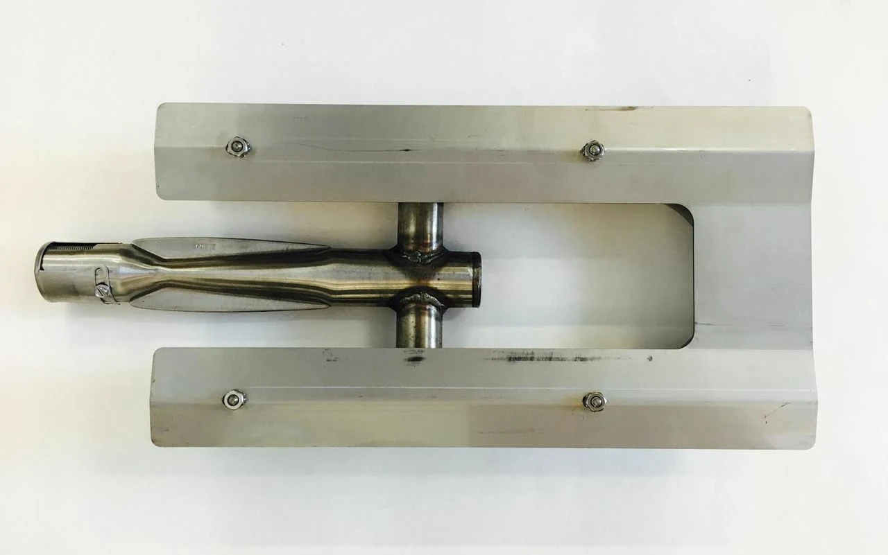 Calise, Outdoor Kitchen Concepts U Center-fed Pipe Burner - 10341 1 Calise, Outdoor Kitchen Concepts U Center-fed Pipe Burner - 10341