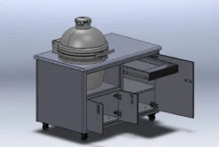 Challenger Designs Torch 54" Cart - Kamado Joe Big Joe II -Prime Heat Challenger Torch Cart Kamado Joe 43965.1634154703.1500.1500