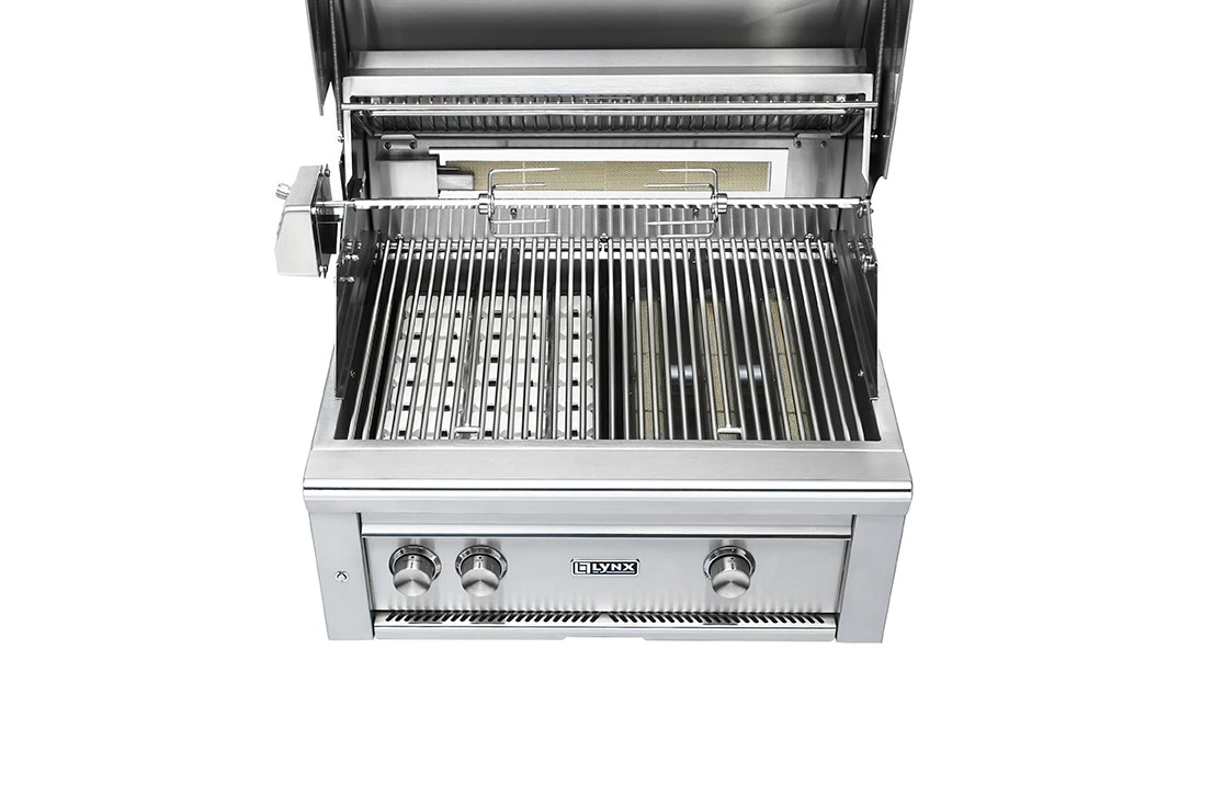 Lynx 30" Freestanding Grill - 1 Trident, 1 Ceramic Burner, Rotisserie - L30TRF 3 Lynx 30" Freestanding Grill - 1 Trident, 1 Ceramic Burner, Rotisserie - L30TRF - Image 3