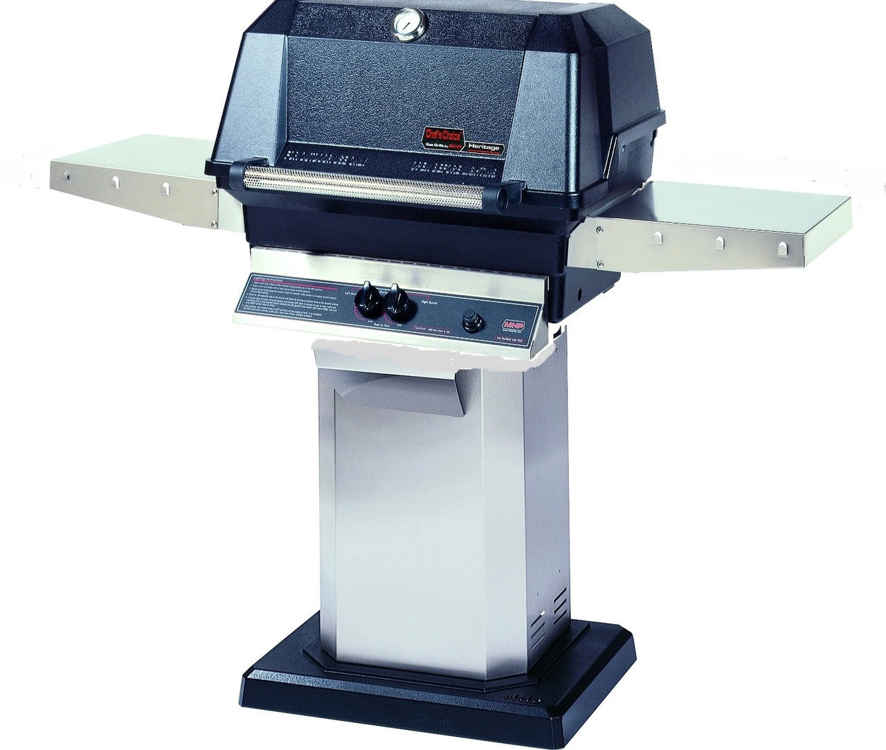 MHP WNK Grill On Column With Permanent Mounting Base 2 MHP WNK Grill On Column With Permanent Mounting Base - Image 2