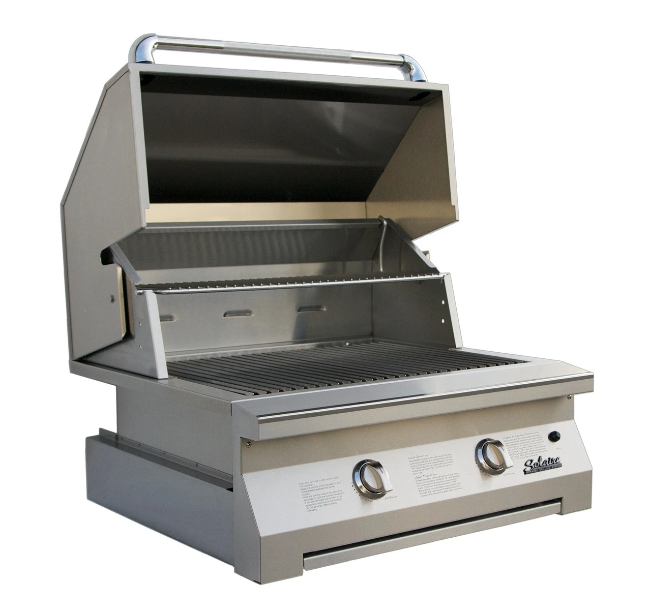 Solaire 30" InfraVection Built-in Grill, One IR Burner, NG 1 Solaire 30" InfraVection Built-in Grill, One IR Burner, NG