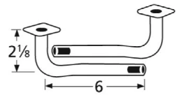 Charbroil, Master Chef Venturi Tubes 1 Charbroil, Master Chef Venturi Tubes