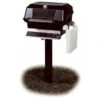 MHP JNR Propane Grill W/ SearMagic Grids On In-Ground Post